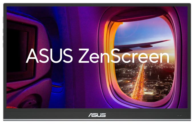 Full HD Monitor 39,6 cm (15.6 Zoll) 16:9 1 ms 400 cd/m²  ZenScreen OLED MQ16AHE (Silber) 