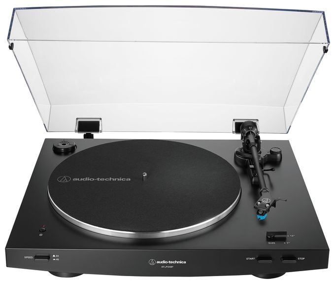 Audio-Plattenspieler mit Riemenantrieb  AT-LP3XBTBK vollautomatischer (Schwarz) 