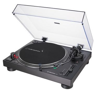 Plattenspieler mit Direktantrieb  AT-LP120XUSB (Schwarz) 