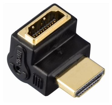 00127089 High Speed HDMI™-Winkeladapter Stecker - Kupplung UP 90° 