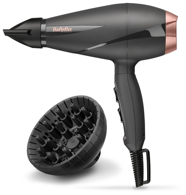 Haartrockner 2100 W (Schwarz, Rosa-Goldfarben) 6709DE Smooth Pro 