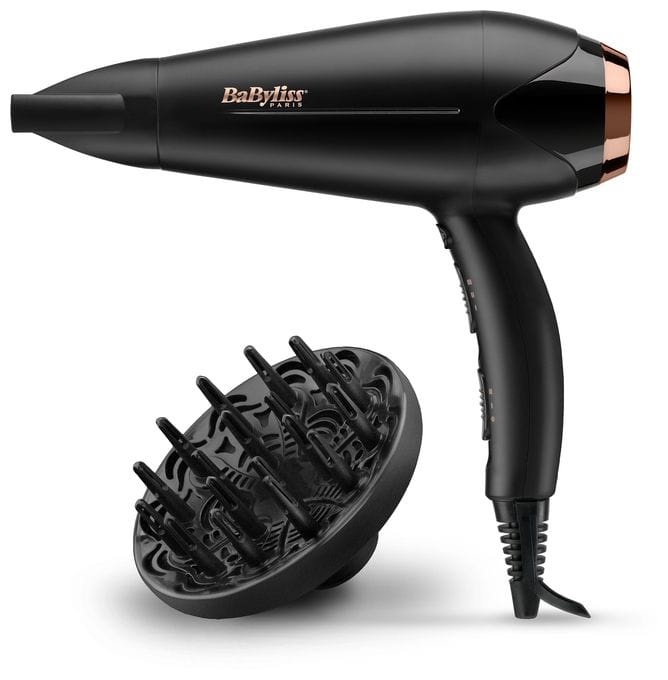 Haartrockner 2200 W  D570DE Turbo Shine 2200 (Schwarz) 
