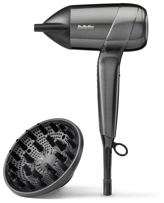 Haartrockner 1600 W  D6200DE Titanium Shine (Stahl) 