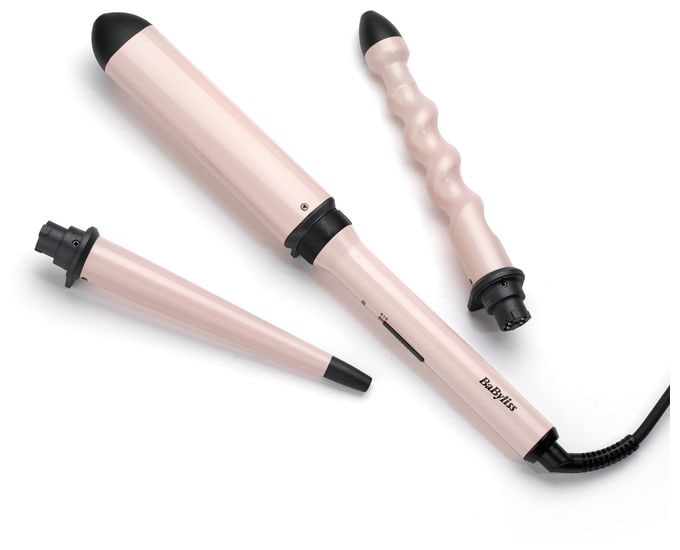 Lockenstab 58 W  MS750E Curl & Wave Trio (Schwarz, Pink) 