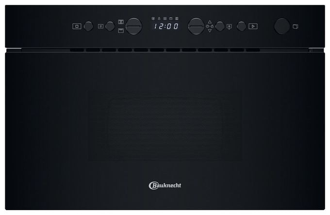 Einbau-Mikrowelle 750 W Größe: mittel 4 Stufen Grill (Schwarz) BMN14BK 