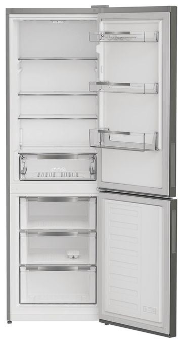 223 l / 120 l Kühl-Gefrierkombi freistehend 156 kWh Jahr  KGL1850IN (Edelstahl) 