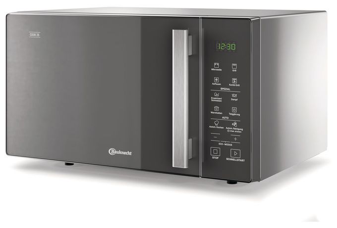 Standgeräte Solo 900 W Größe: mittel 7 Stufen Dampfgaren Grill  MW254SM (Schwarz) 