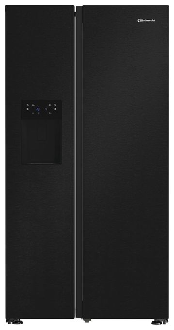 Side-by-Side Kühl-/ Gefrierkombination 375 l / 203 l 269 kWh NoFrost 1790 mm x 910 mm  SBSIWD90 (Schwarz) 