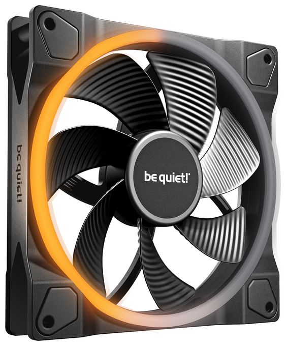 Light Wings 140 mm PWM Reverse Black 