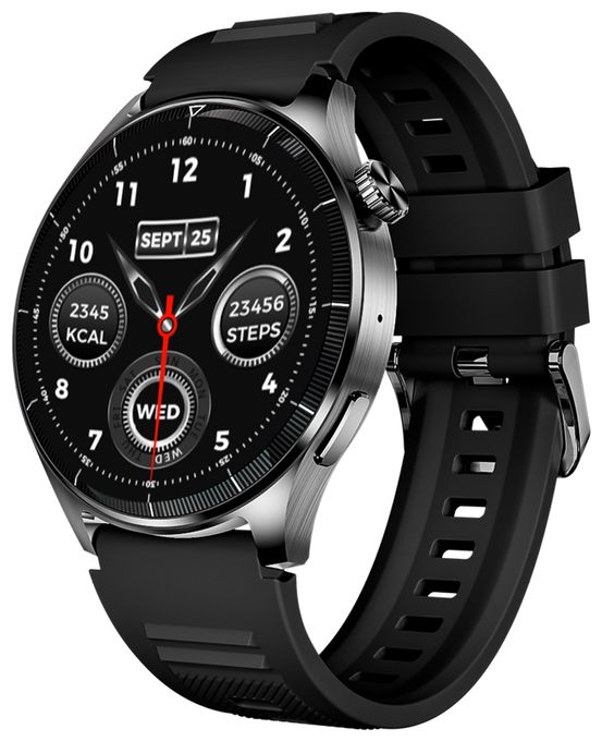 Smartwatch Rund IP67  301 (Schwarz) 