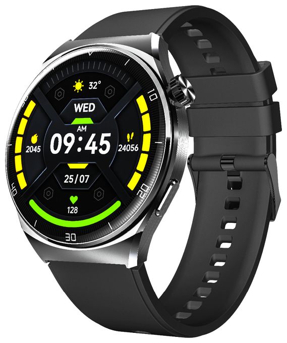 Smartwatch Rund IP67  401 (Silber) 
