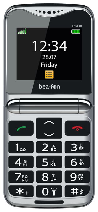 4G Smartphone 5,59 cm (2.2 Zoll) Single SIM  Fold 10 (Schwarz, Silber) 