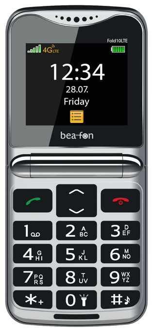 4G Smartphone 5,59 cm (2.2 Zoll) Single SIM  Fold 10 (Schwarz, Silber) 