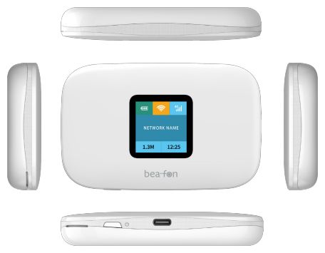 WiFi 4 Router Einzelband (2,4GHz) MR2_EU001W 