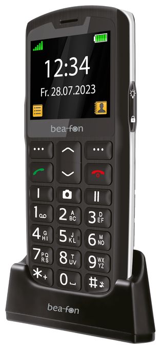 4G Smartphone 5,59 cm (2.2 Zoll) Single SIM  SL260 (Schwarz, Silber) 