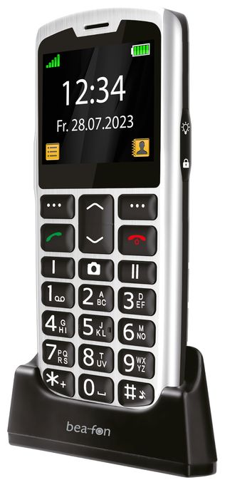 4G Smartphone 5,59 cm (2.2 Zoll) Single SIM  SL260 (Schwarz, Silber) 