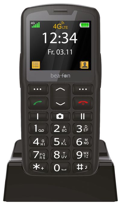 4G Smartphone 5,59 cm (2.2 Zoll) Single SIM  SL260 (Schwarz, Silber) 