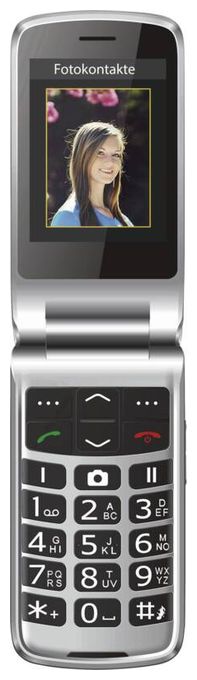 Smartphone 7,11 cm (2.8 Zoll) 3 MP Single SIM  SL645 (Schwarz, Silber) 