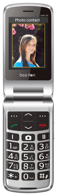 4G Smartphone 7,11 cm (2.8 Zoll) 1,3 MP Single SIM  SL645 (Schwarz, Silber) 