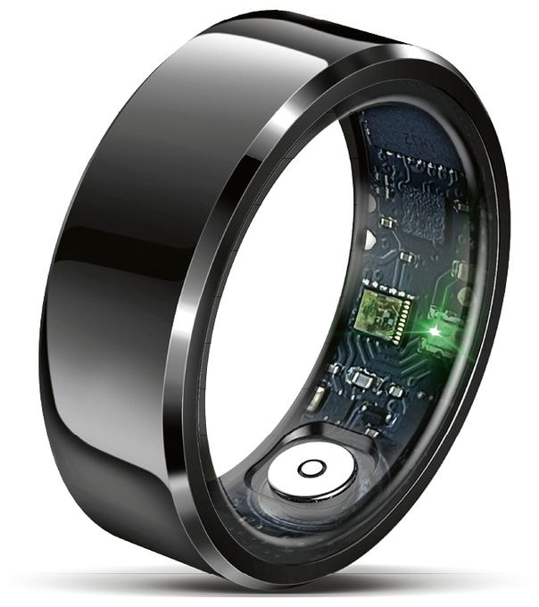 Smart Ring Größe 10  SR6 (Schwarz) 