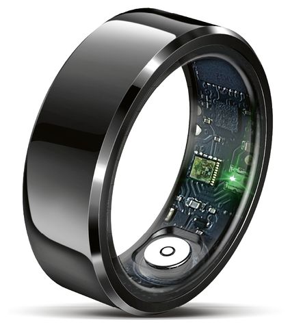 Smart Ring Größe 12  SR6 (Schwarz) 