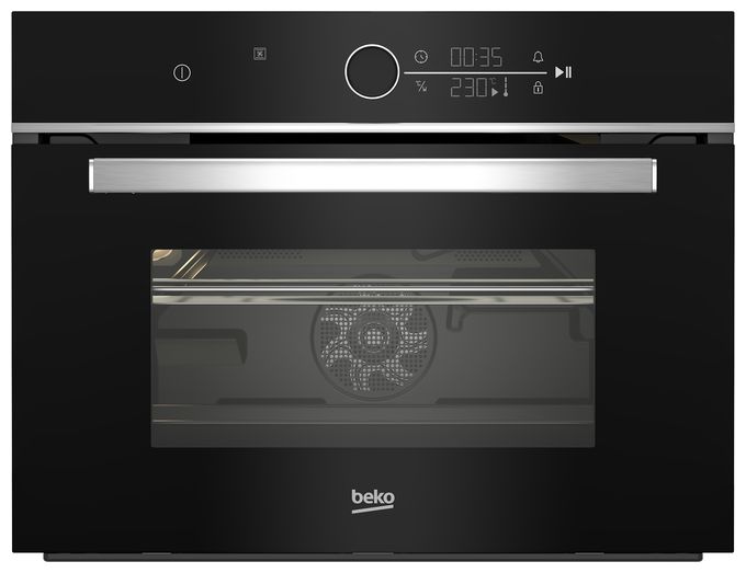 Einbaubackofen 48 l Mikrowelle BBCW13401X 