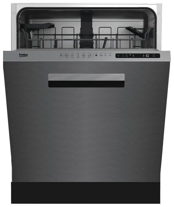 60 cm Geschirrspüler vollintegriert (ohne Front) Leise 15 Maßgedecke Restwärme BDDN25530X 