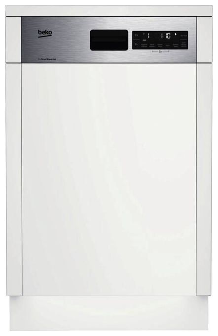 45 cm Geschirrspüler teilintegriert (ohne Front) Leise 10 Maßgedecke Restwärme BDSS28040XQ 