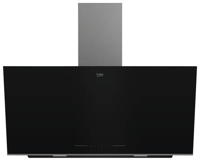 Dunstabzugshaube/Esse Wand 90 cm (Schwarz) BHCA96641BBHPS 