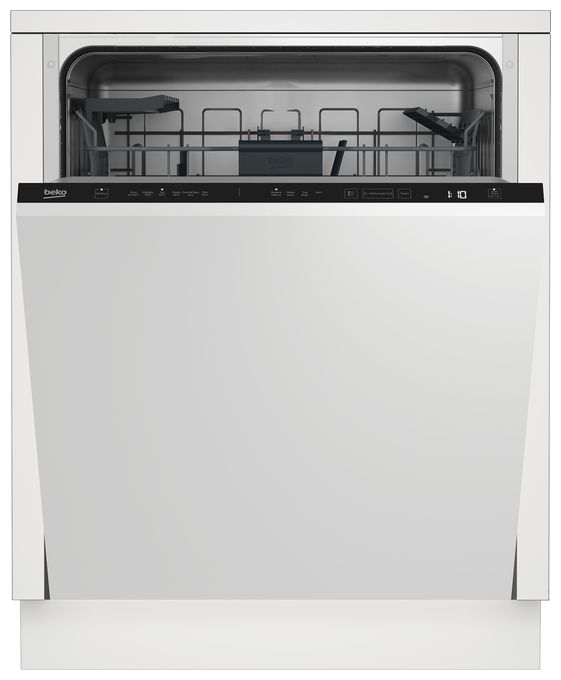 60 cm Geschirrspüler vollintegriert (ohne Front) Leise 14 Maßgedecke Turbo-Trocknen DIN6634 