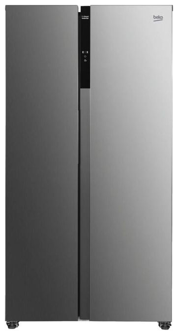Side-by-Side Kühl-/ Gefrierkombination 347 l / 185 l 200 kWh NoFrost 1770 mm x 910 mm  GNO5324XPN (Edelstahl) 
