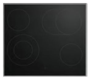 60 cm Glaskeramik Kochfeld/Herdplatte 4 Zone(n) HUC64003X autarkes 