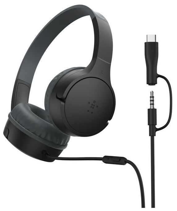 Over Ear Kopfhörer Kabelgebunden USB Typ-C  SoundForm Mini (Schwarz) 