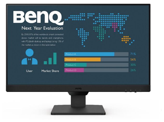 Full HD Monitor 60,5 cm (23.8 Zoll) 16:9 5 ms 250 cd/m²  BL2490 (Schwarz) 