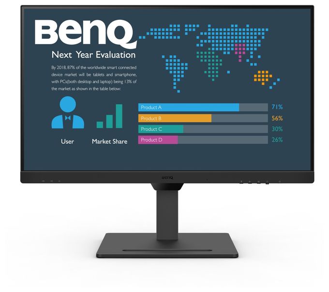 Quad HD Monitor 68,6 cm (27 Zoll) 16:9 5 ms 350 cd/m²  BL2790QT (Schwarz) 