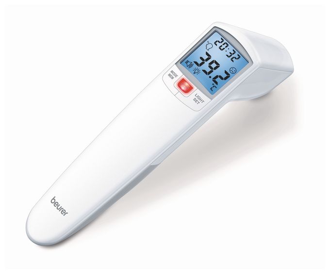 FT100 kontaktloses Fieberthermometer 60 Speicherplätze Fieberalarm 