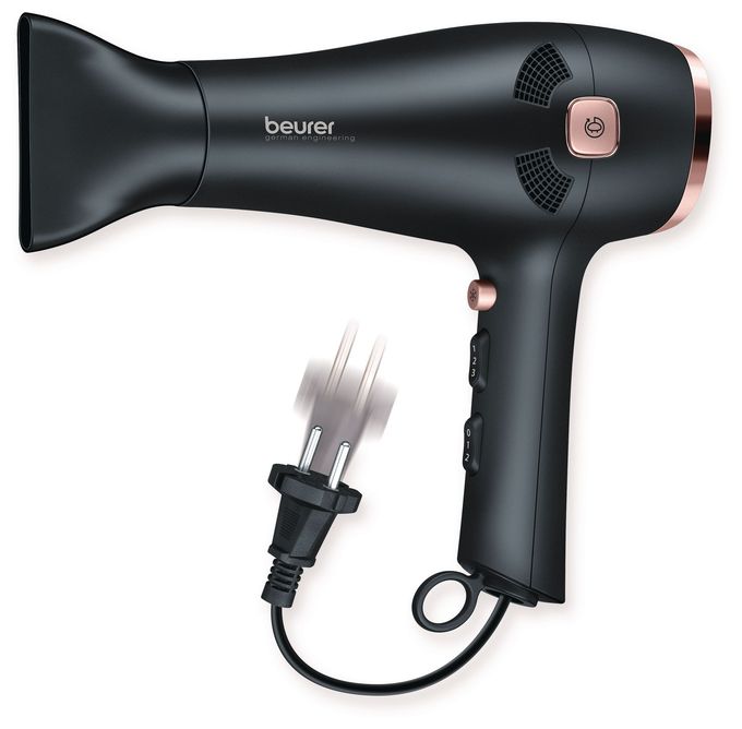 Haartrockner 2200 W  HC55 HairCare (Schwarz) 