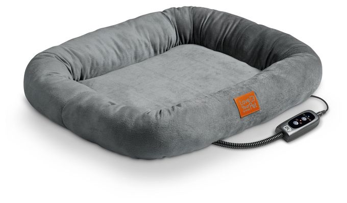  PP250 Kira Wärmebett für Katze & Hunde (Grau) 