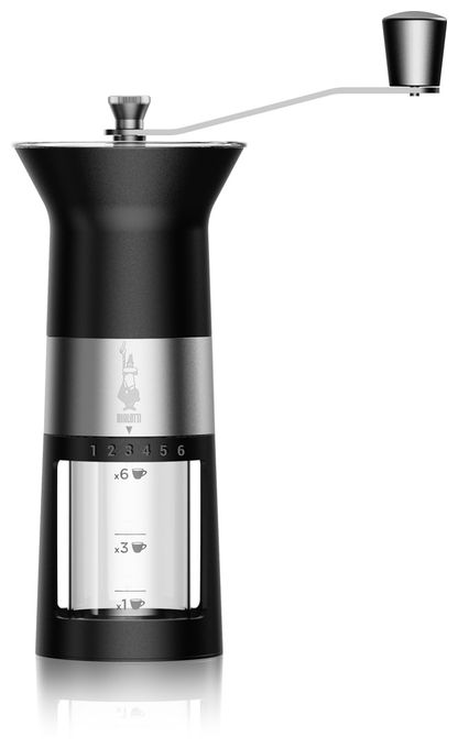 Kaffeemühle  MCPRO001 Macinacaffe manuelle Kaffeemühle (Schwarz) 