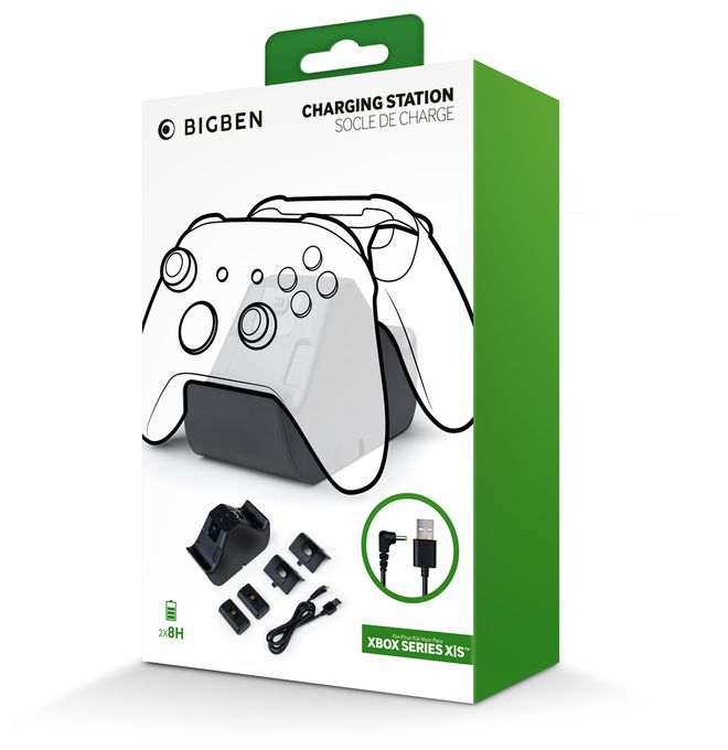 Ladestation Xbox Series S, Xbox Series X  Controller Dual-Charger (Schwarz) 