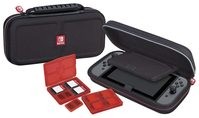 Nintendo Switch  Game Traveler Deluxe Travel Case (Schwarz) 