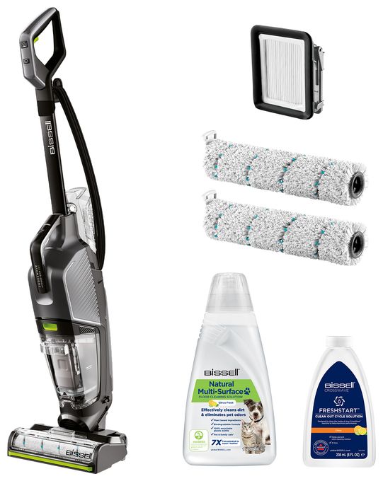 Naß-/Trockensauger bis 0,64 l Schmutzwasser 3528N CrossWave Hydrosteam Pet Pro 