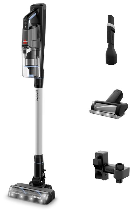 Handstaubsauger Beutellos bis 40 min Laufzeit 25,2 V HEPA  4092N PowerClean Furfinder Pro (Schwarz, Silber) 