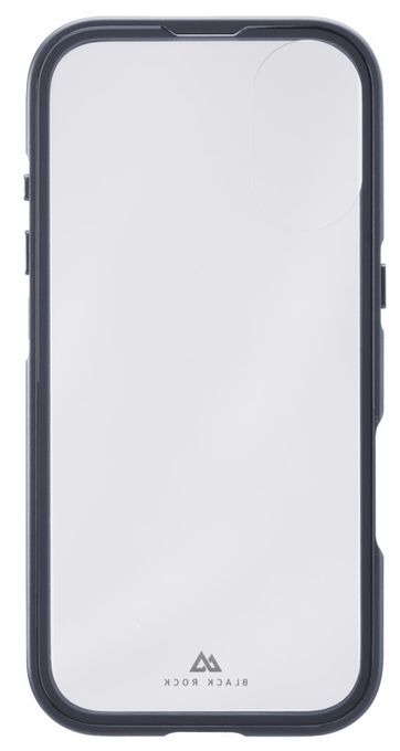 Cover für Apple iPhone 17 (Schwarz, Transparent) 360° Glass 