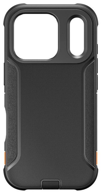 Cover für Apple iPhone 17 Pro / 18 Pro  Ultra Robust (Schwarz, Orange) 