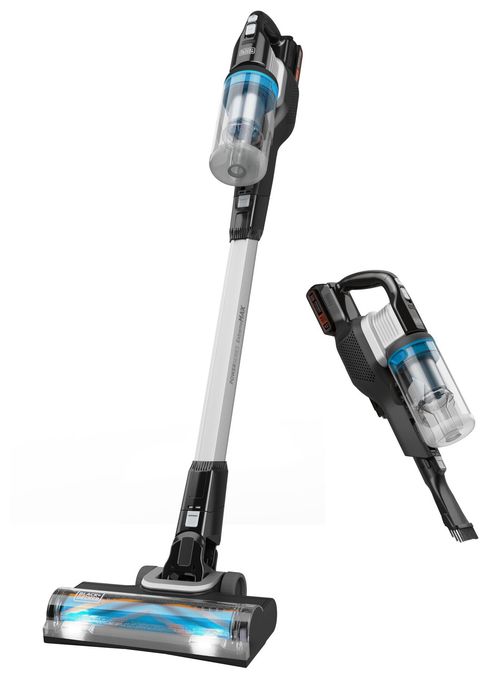 Handstaubsauger Beutellos bis 55 min Laufzeit 20 V (Schwarz, Transparent, Weiß) BHFEB520D1 