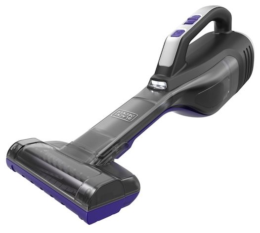 Handstaubsauger Beutellos 12 V  DVD320BP (Schwarz) 
