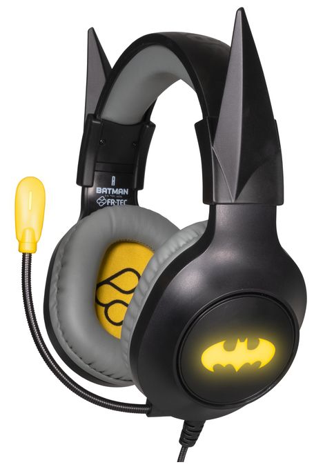 Knochenschall Kopfhörer Kabelgebunden  DC Batman (Schwarz, Gelb) 
