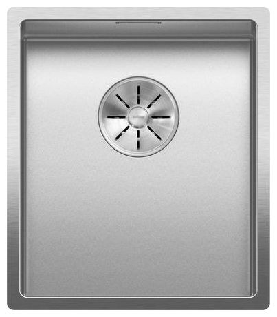 CLARON 340-IF Durinox, Edelstahl Durinox, ohne Ablauffernbedienung, keine Beckenlage, 400 mm Untermaß 