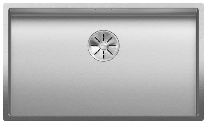 CLARON 700-U Durinox, Edelstahl Durinox, ohne Ablauffernbedienung, keine Beckenlage, 800 mm Untermaß 